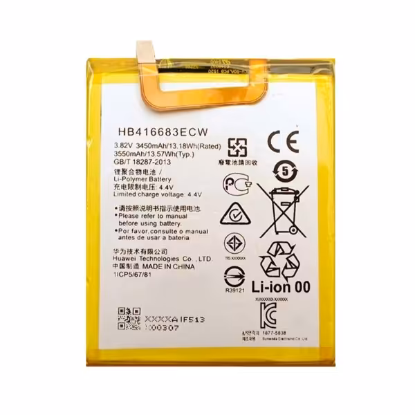 باتری هوآوی HUAWEI NEXUS 6P مدل HB416683ECW - دنافون