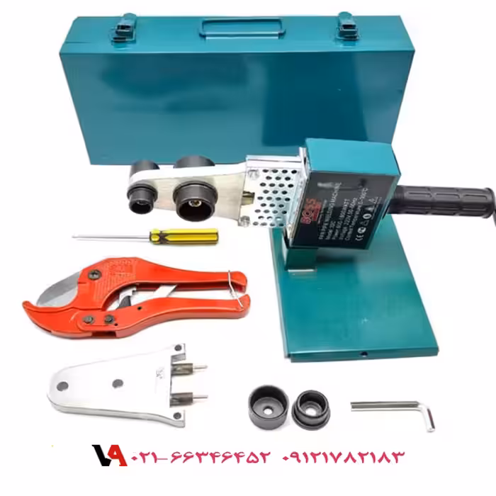 اتو لوله خانگی کیف فلزی با لوازم باس مدل 32C