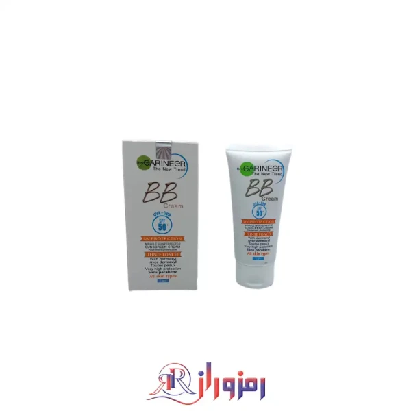 کرم ضد آفتاب بی بی گارنیر bb garineer spf50 حجم 50 میل