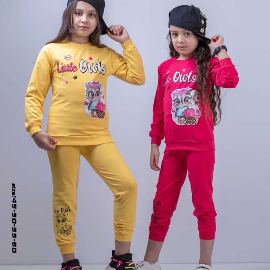 بلوز شلوار دخترانه جغد