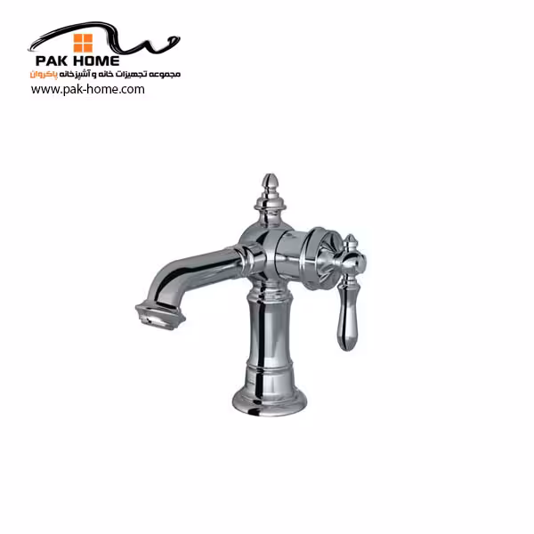 شیر روشویی ثابت شودر مدل بیزانس (کروم)
