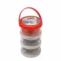 مجموعه 80 عددی پیچ چوب و رولپلاک ای بی زد  مدل ZY30031