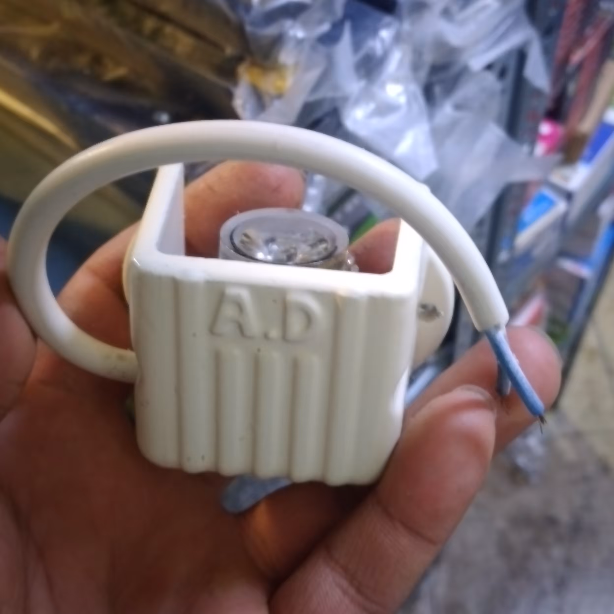 چراغ دیواری یا وال واشر تک لنز واترپروف ضداب