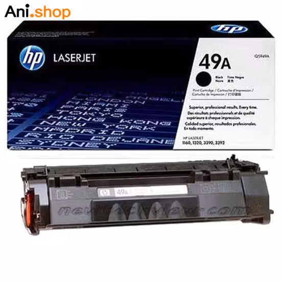 کارتریج تونر اچ پی HP 49A برای پرینترهای 1320 & 1160 کد 863