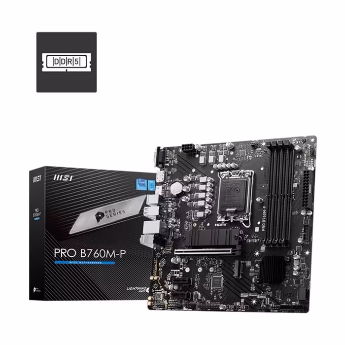 مادربرد ام اس آی مدل PRO B760M-P DDR5