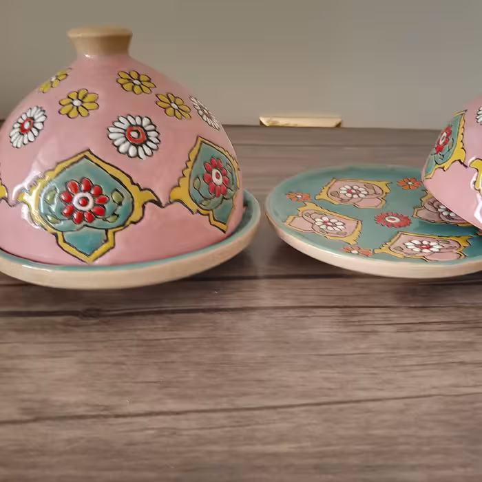 کره و پنیر خوری مینا کاری