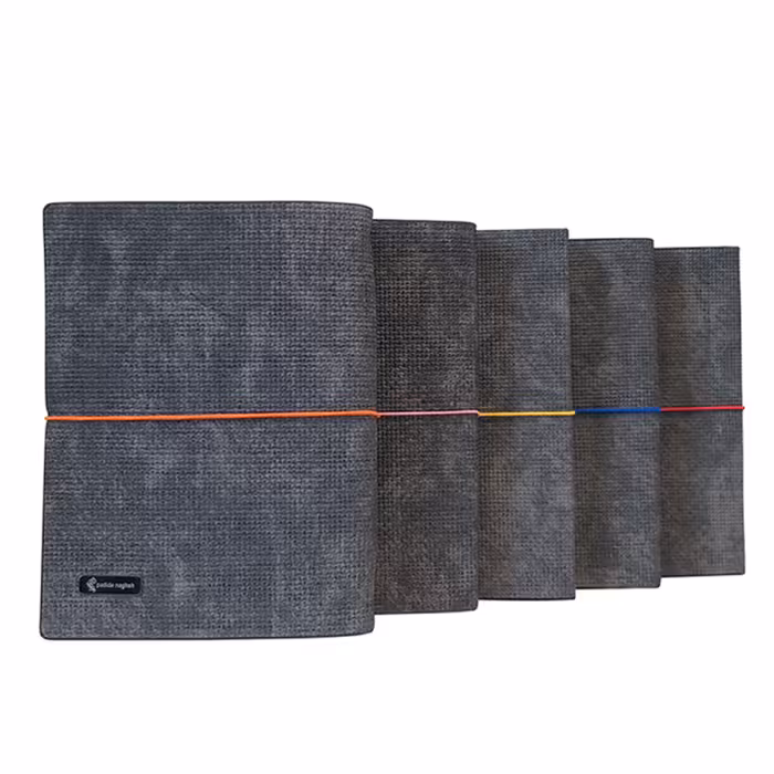 کلاسور 20 حلقه طرح سنگی مدل تاتامی (بسته 5 عددی)