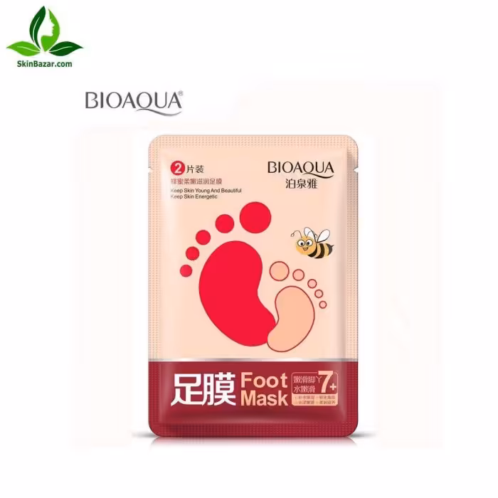 ماسک جورابی پا بیوآکوا نرم کننده و آبرسان پوست پا کد : 356