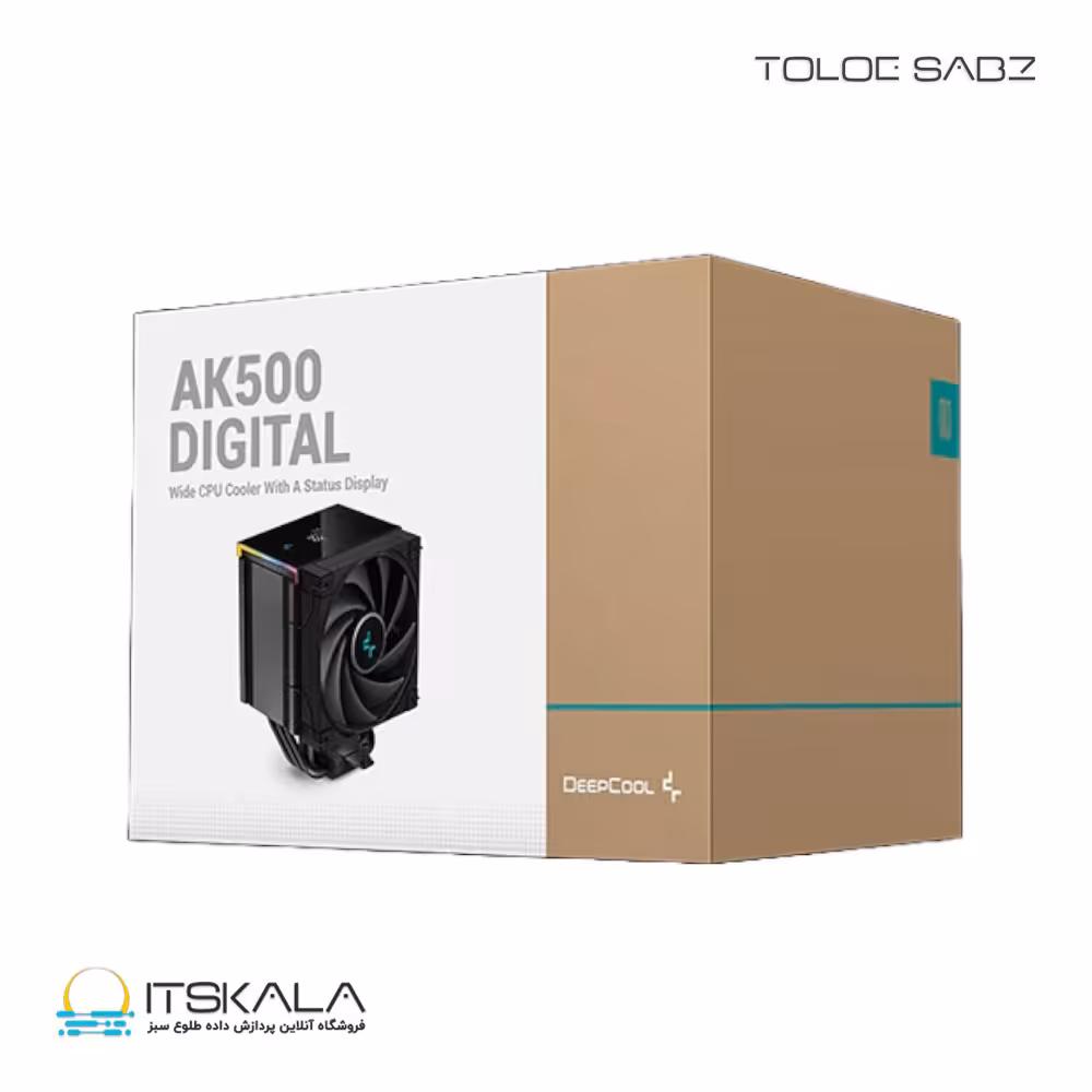 قیمت و خرید فن خنک کننده پردازنده Deepcool مدل AK500 DIGITAL | ITSKALA