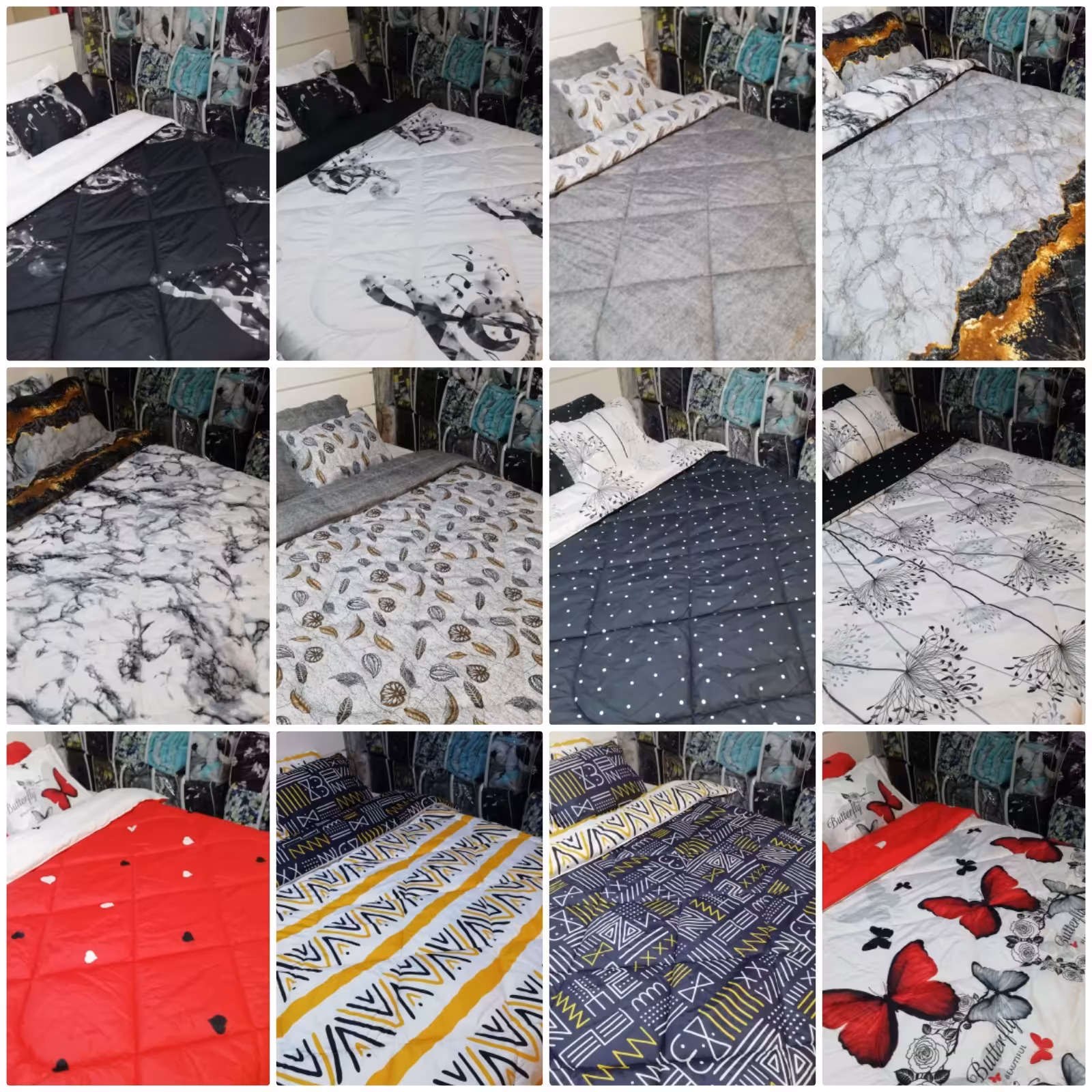 سرویس لحاف رو تختی یک نفره پارچه میکرو درجه 1