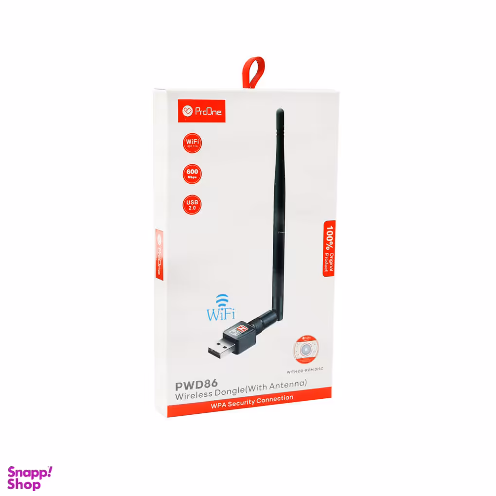 کارت شبکه بی سیم USB پرو وان (ProOne) مدل PWD86