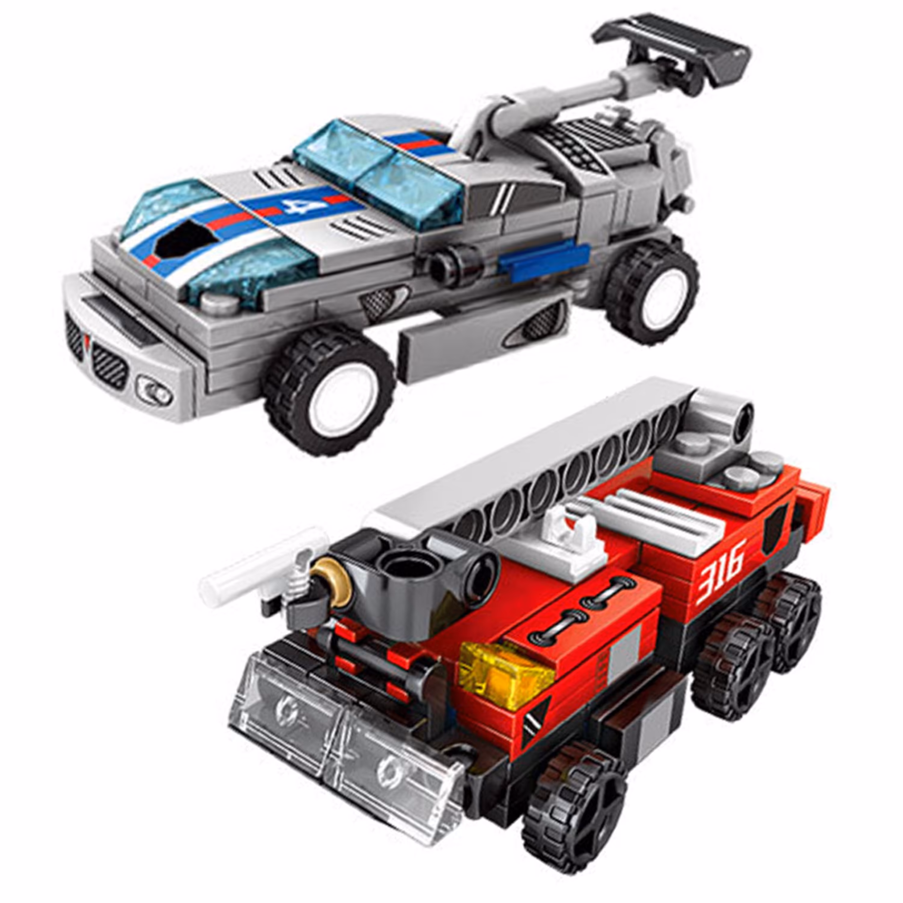 لگو سمبو بلاک مدل ماشین 188 قطعه کد 103226