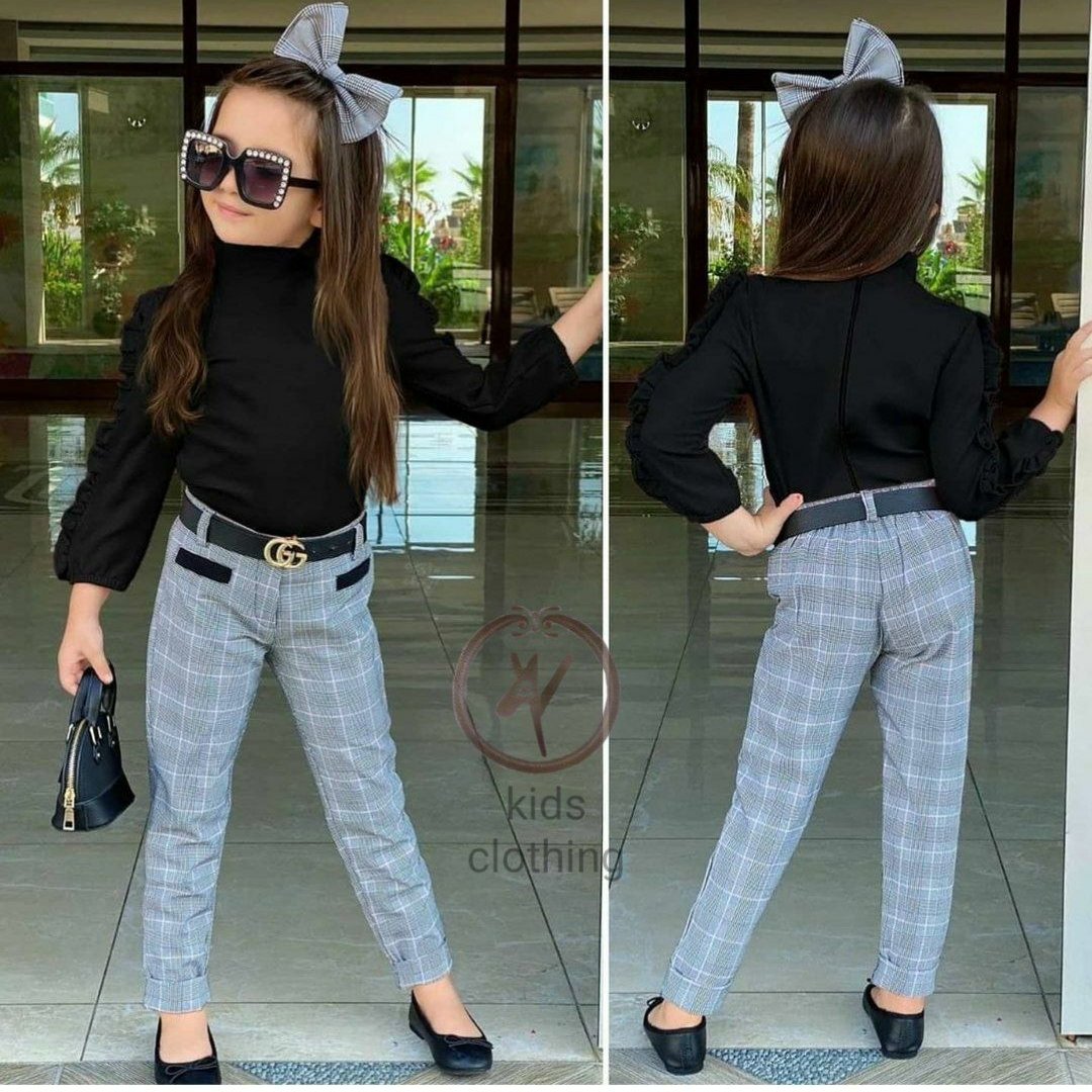 🎀شومیز،شلوار ،کمربند و تل
🎀