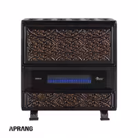 بخاری گازی ایران شرق مدل فیروزه CH80 - قهوه ای