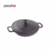تابه چدن نالينو مدل Feleti درب دار سایز 28