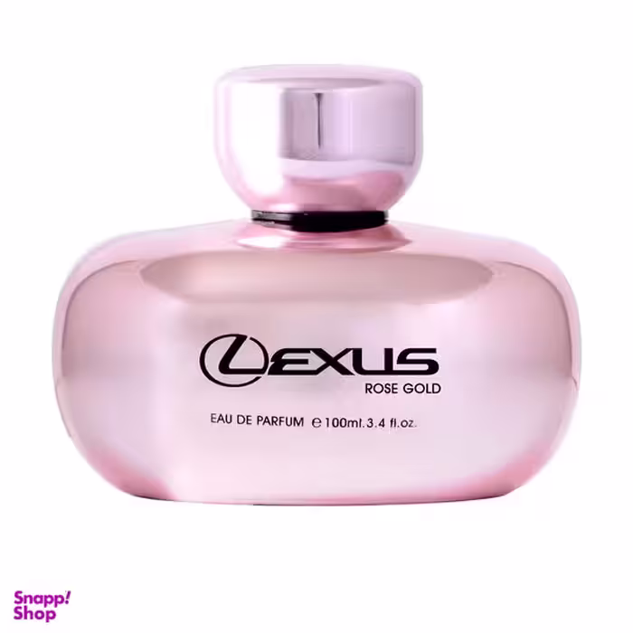 ادو پرفیوم زنانه رودیر مدل Lexus Rose Gold حجم 100 میلی لیتر