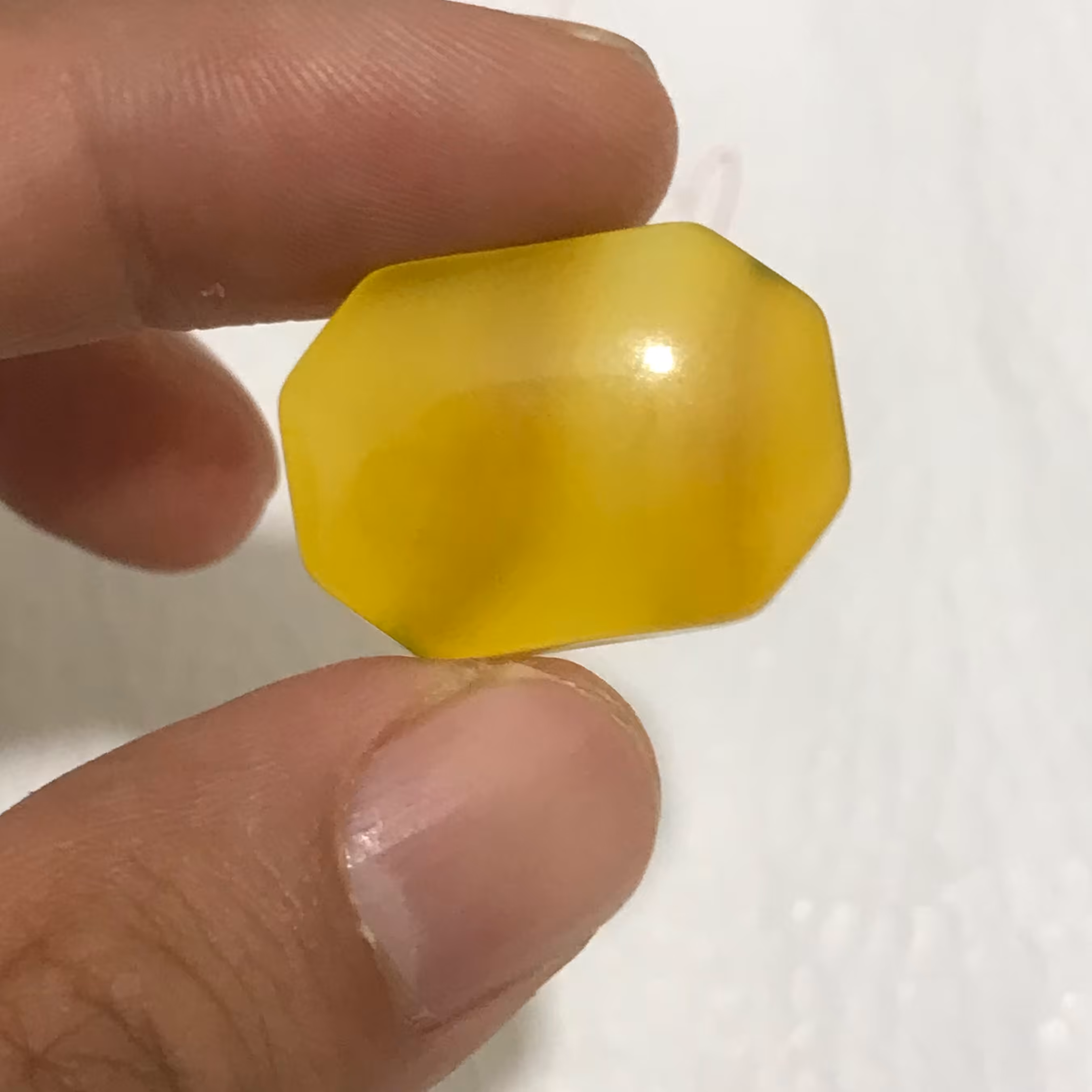 نگین شرف شمس درشت و فاخر هشت ضلعی 