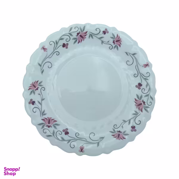 بشقاب خورش خوری پارس اپال مدل لیندا کد 124P بسته 6 عددی