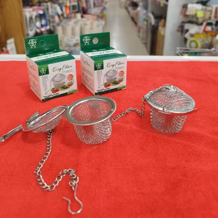 چای صاف کن زنجیر دار قابلمه ای