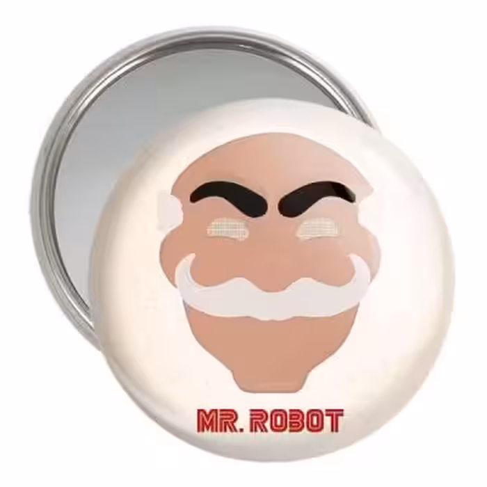 آینه جیبی خندالو مدل سریال آقای ربات Mr.Robot کد 10237