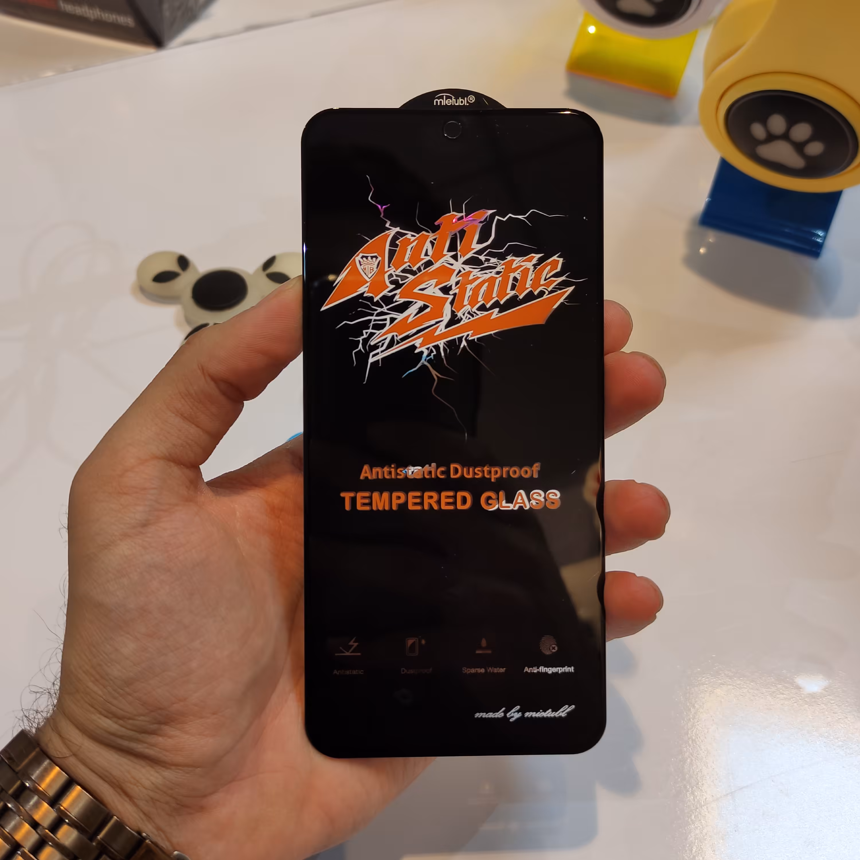 گلس آنتی استاتیک A54،اورجینال (پس کرایه)