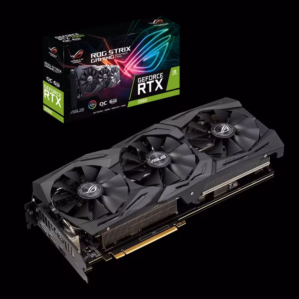 کارت گرافیک ایسوس RTX2060 STRIX OC-6G