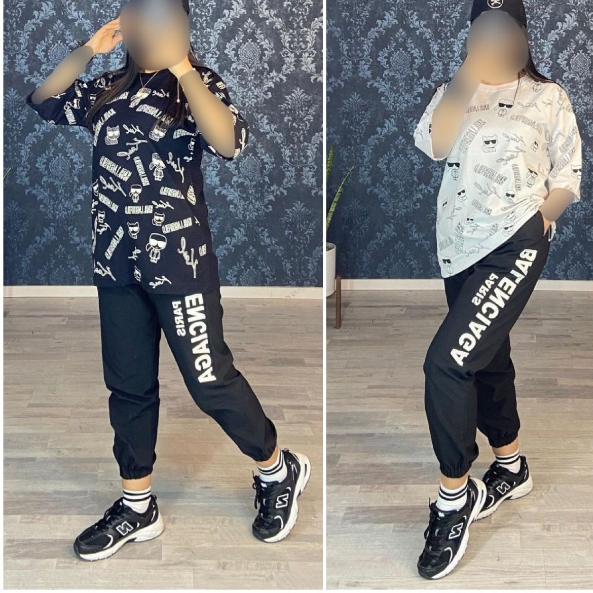 ست تیشرت شلوار زنانه بچه رییس