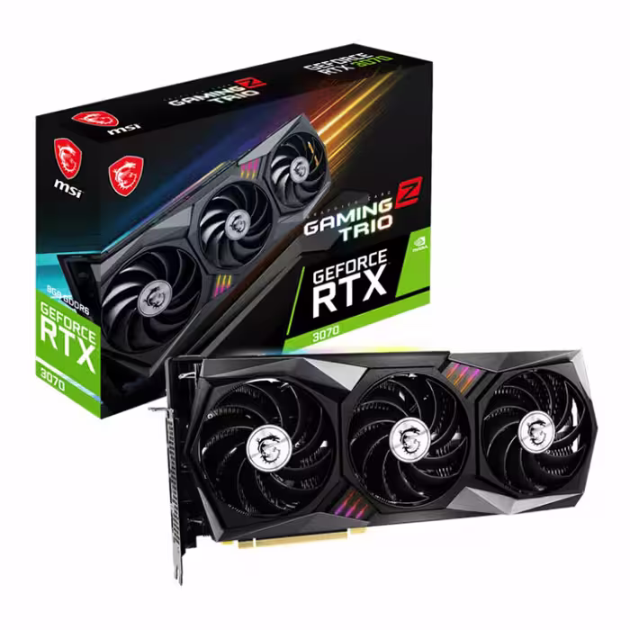 کارت گرافیک ام اس آی RTX 3070 GAMING Z TRIO 8G LHR