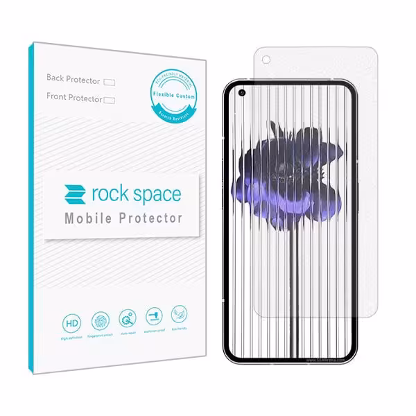 گلس ناتینگ Nothing Phone 1 مدل نانو هیدروژل مات برند راک اسپیس کد S