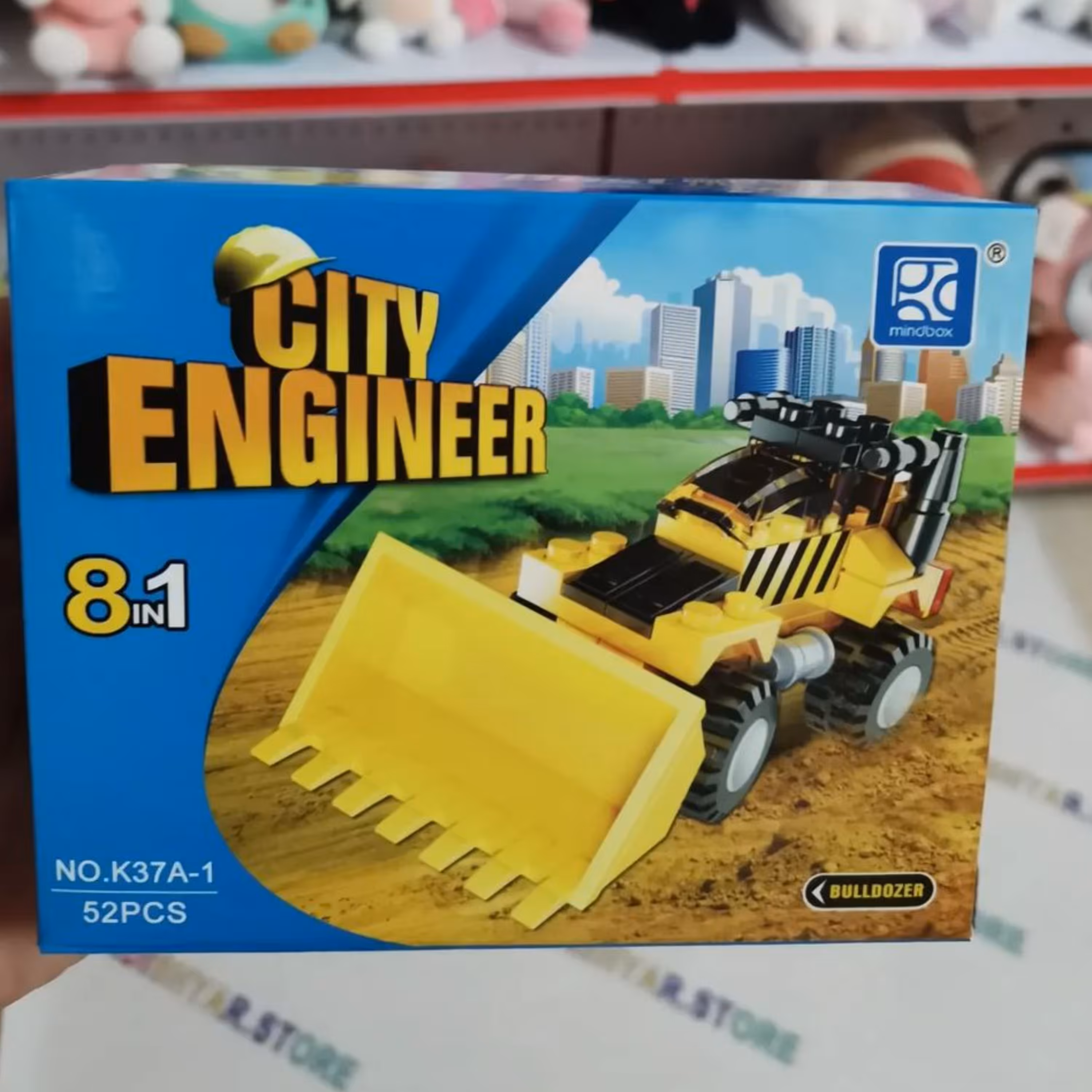 لگو ماشین های راهسازی با قابلیت 8 در 1 دارای 50 تیکه