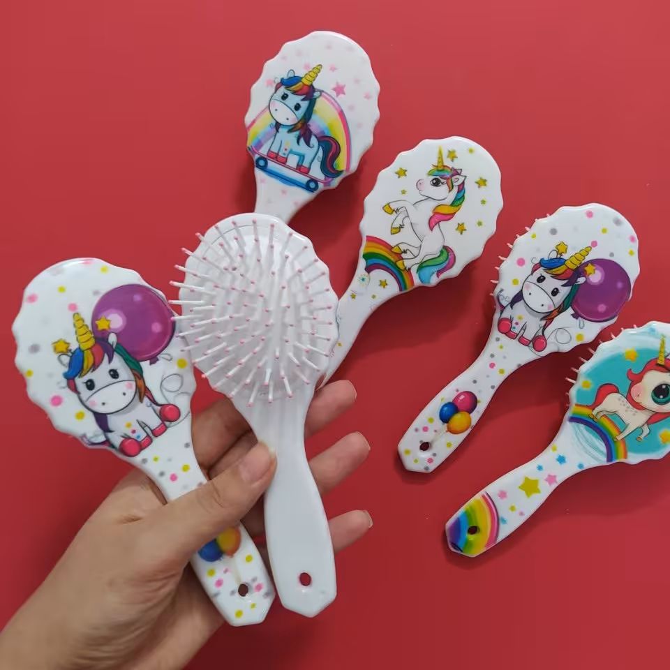 برس بچگانه طرح تک شاخ یونیکورن