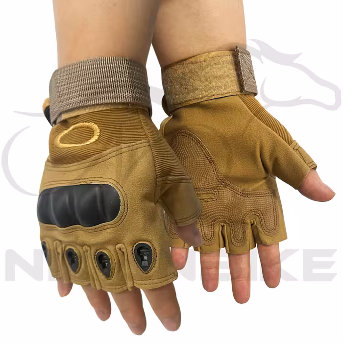 دستکش نیمه انگشتی دوچرخه مدل تاکنیکال A - بسته دو عددی کد 1302003