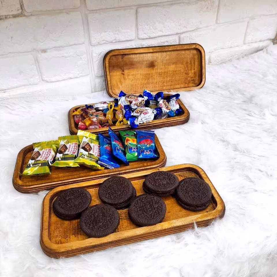 رولت خوری چوبی 25