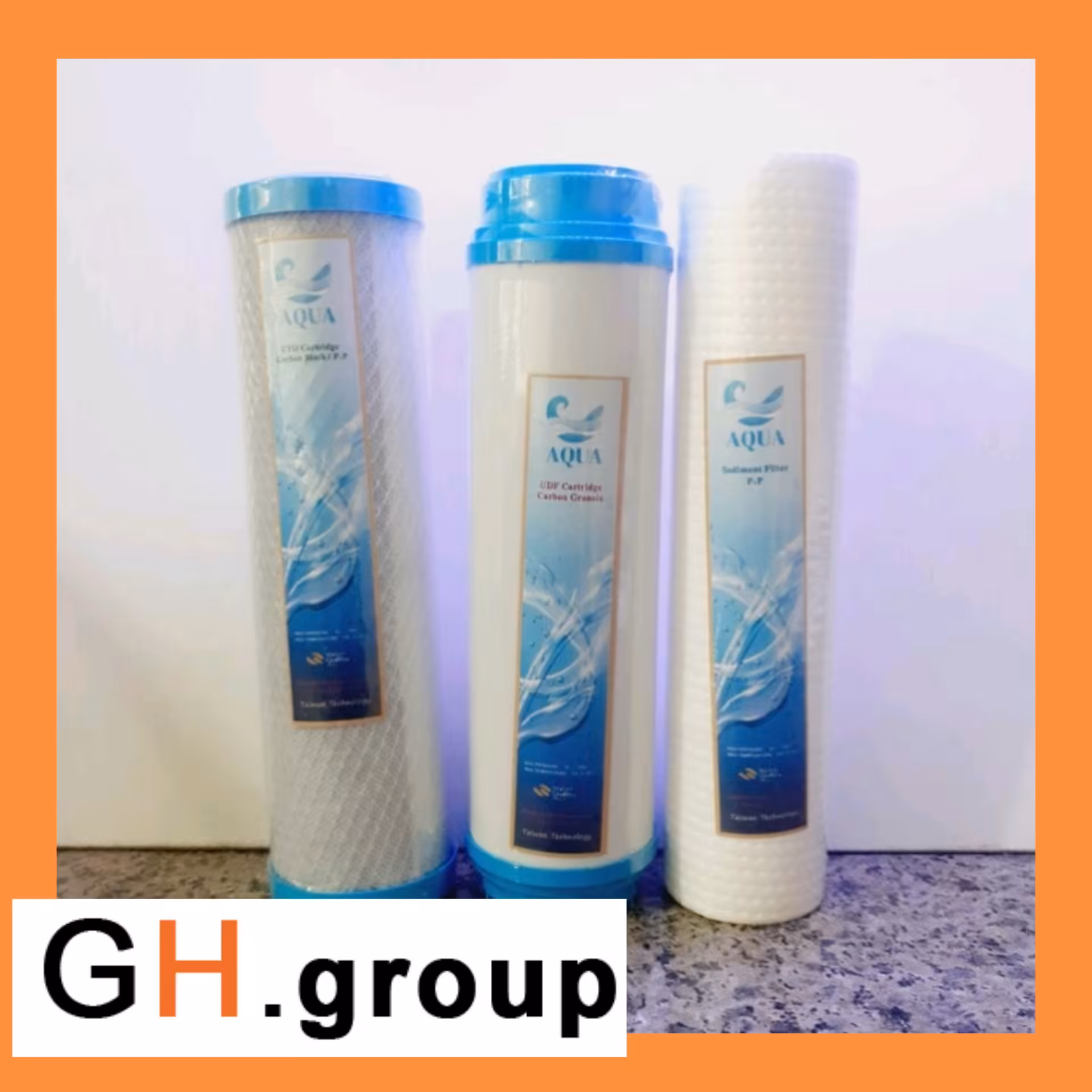 فیلتر 3عددی آکوا مناسب دستگاه تصفیه آب  خانگی(اورجینال)