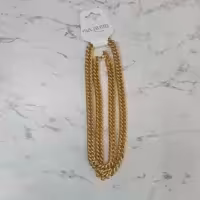 زنجیر استیل مردانه کارتیر طلایی رنگ ثابت ضد حساسیت