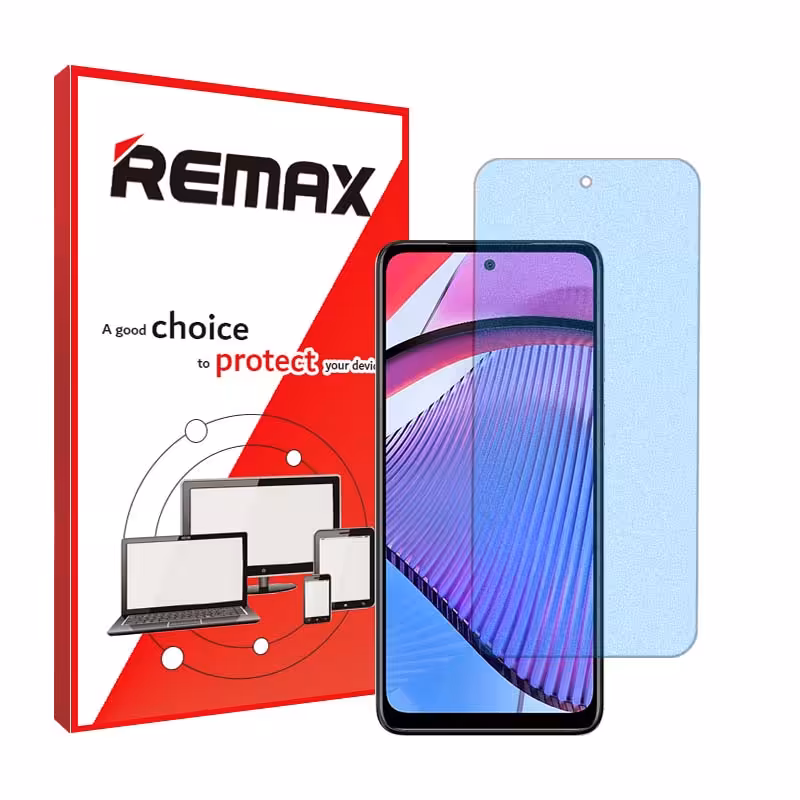 گلس موتورولا Edge (2023) مدل هیدروژلی مات آنتی بلو برند ریمکس کد S