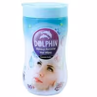 دستمال مرطوب آرایشی دلفین 80 عددی 