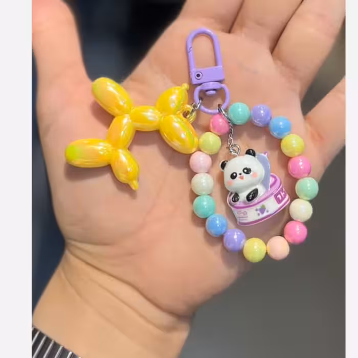 جاکلیدی آویز کیف فونچارم