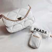 کیف زنانه پرادا بند چاپی برند PRADA