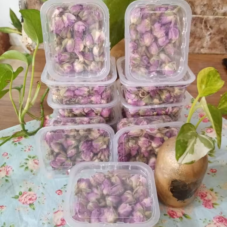 غنچه گل محمدی خشک