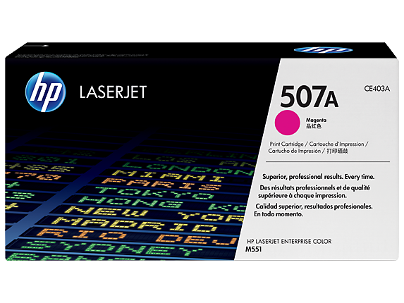 کارتریج لیزری اچ پی مدل 507A رنگ قرمز CE403A
