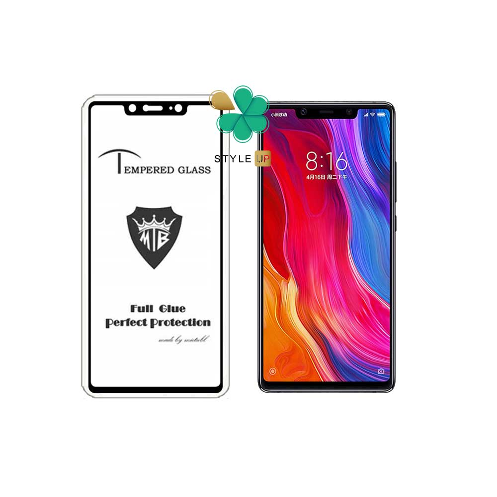 گلس میتوبل گوشی شیائومی Xiaomi Mi 8 SE مدل تمام صفحه