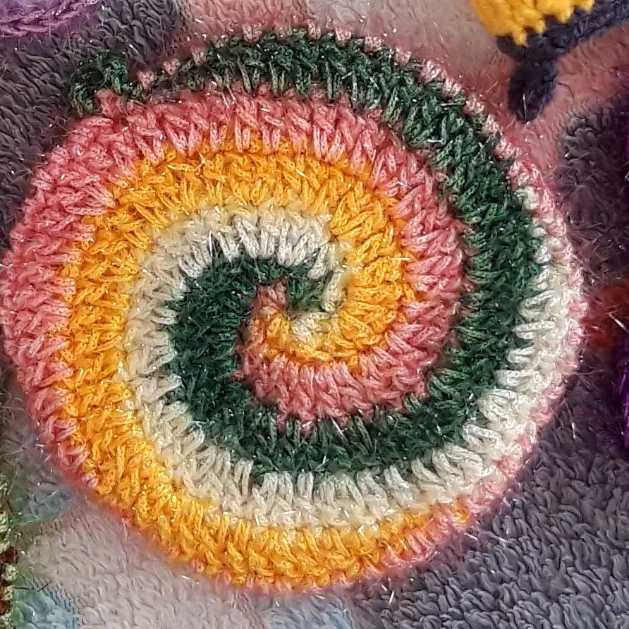 اسکاج آبنباتی دست بافت