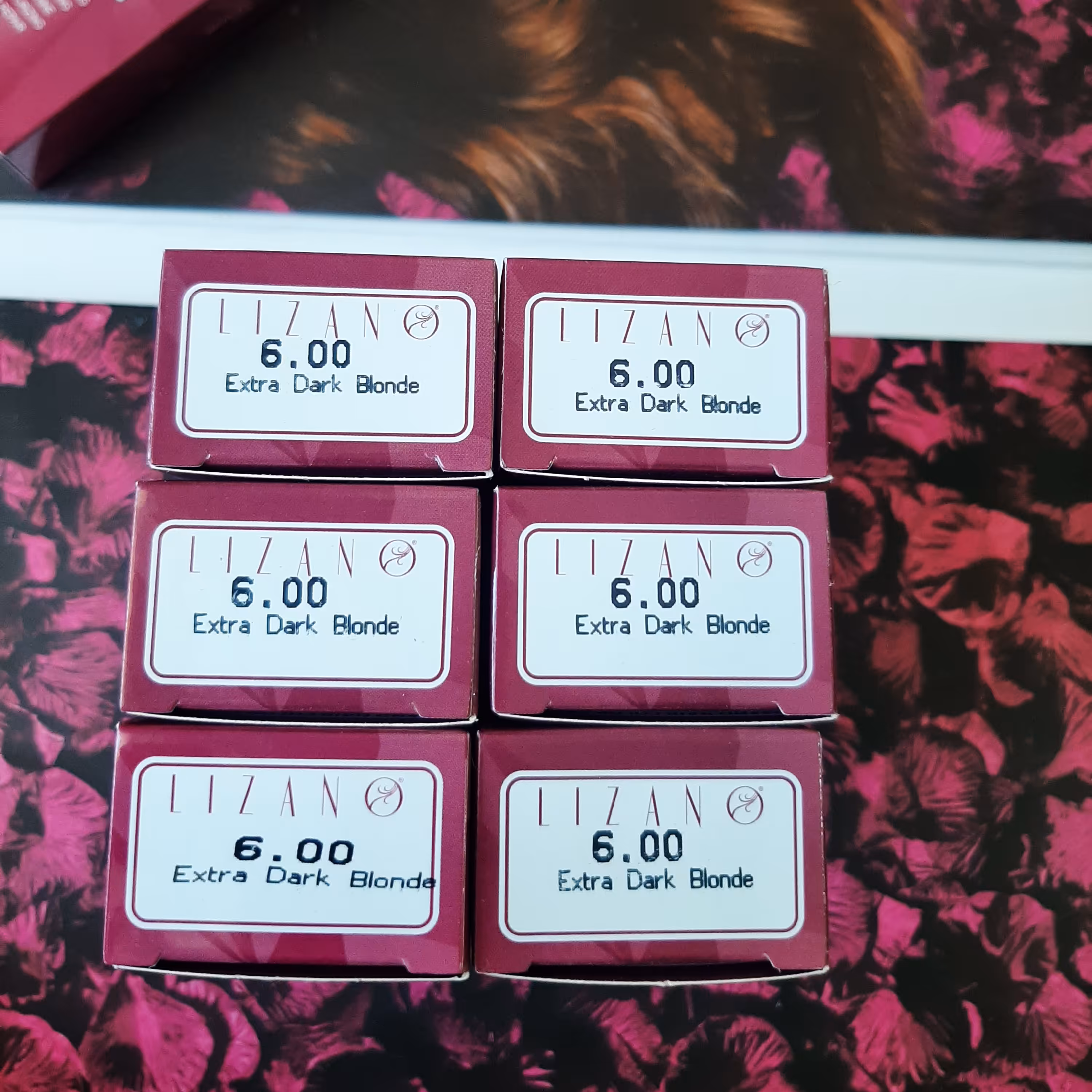 رنگ مو لیزانو بلوند تیره قوی 6.00 حجم 100میل حاوی کراتین 