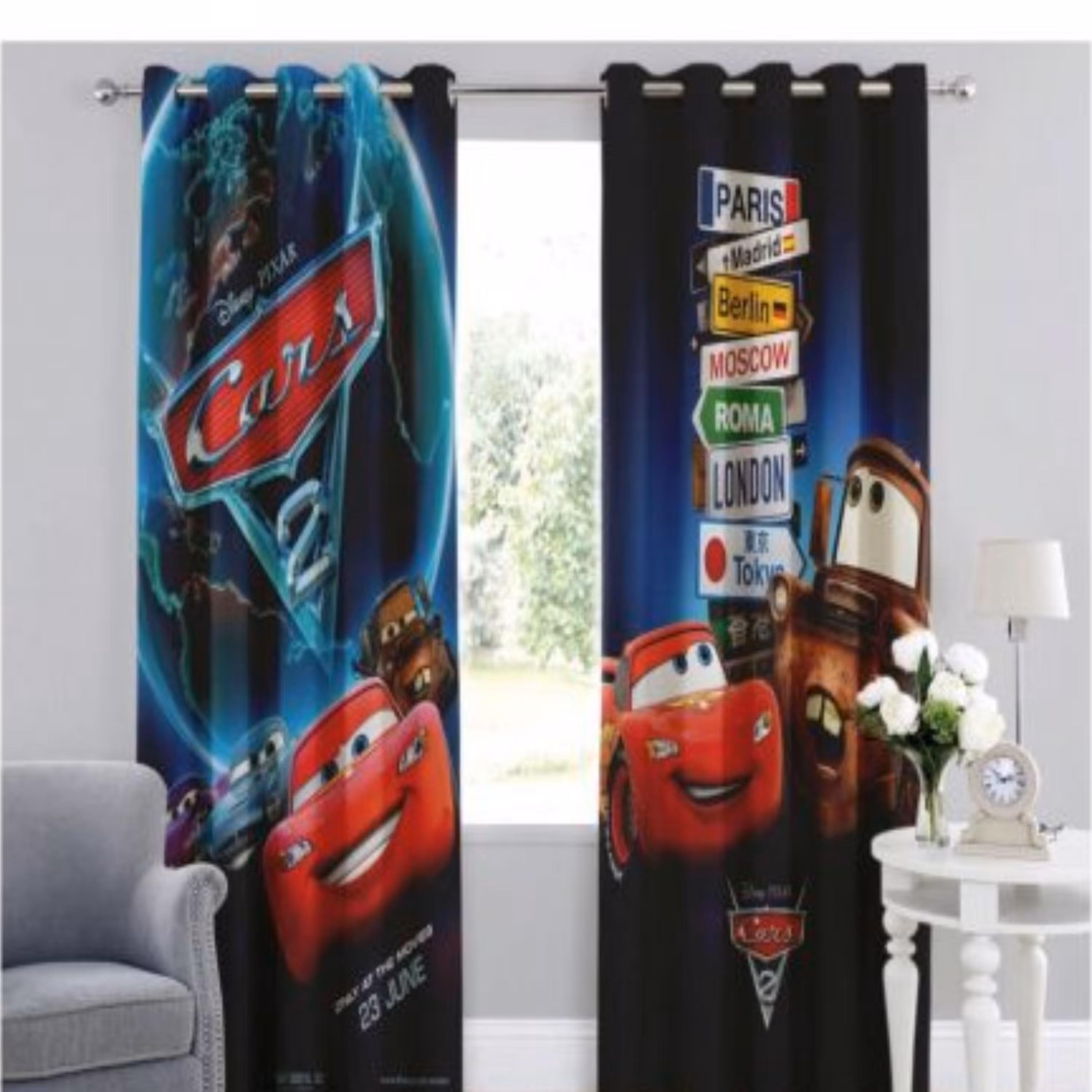 پرده سه بعدی  هازان گالری سُرور مدل 52