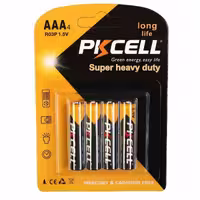 بسته 4 عددی باتری نیم قلمی پیکسل مدل Super Heavy Duty 