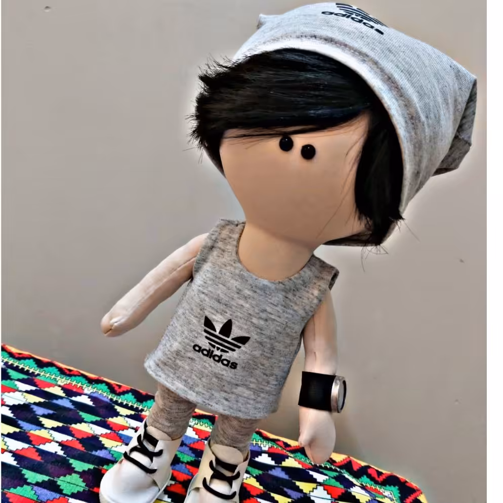 عروسک روسی پسر 30 سانت  (دستساز)