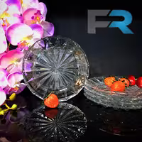 پیاله وپیش دستی بلور مودنا