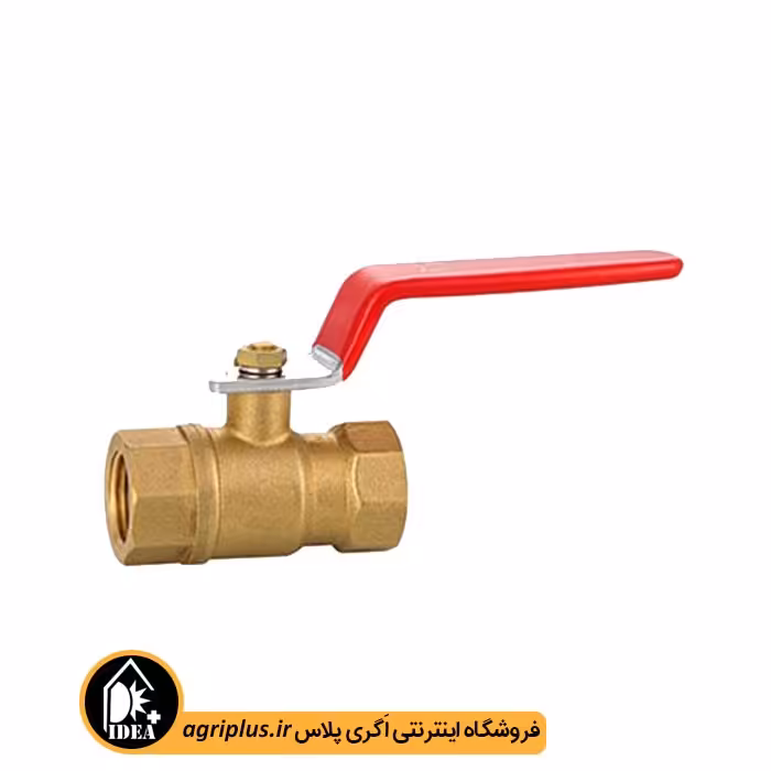 شیر گازی فلزی 1 اینچ استاندارد