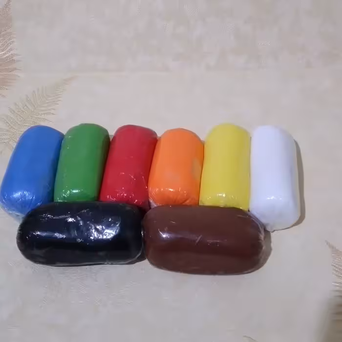 خمیر مجسمه سازی پک 8 عددی 